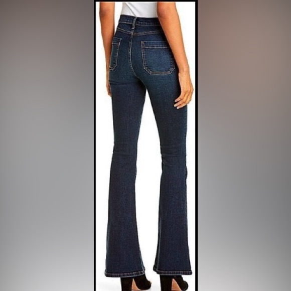 VERONICA BEARD NEW FLORENCE High Rise 11" Flare Jean Size 14/32 - Picture 8 of 9